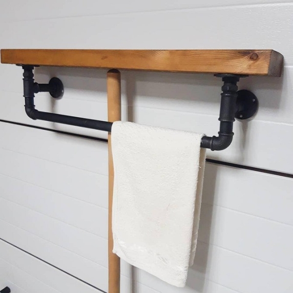 11 незвичайних ідей застосування в інтер'єрі водопровідних труб