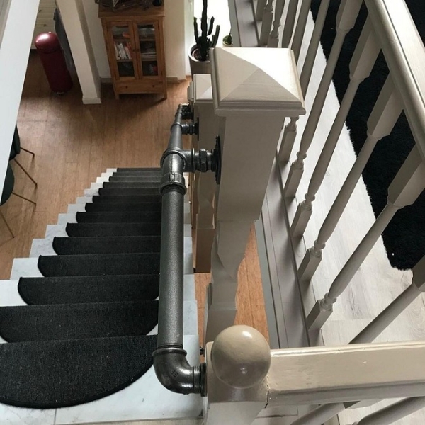 11 незвичайних ідей застосування в інтер'єрі водопровідних труб