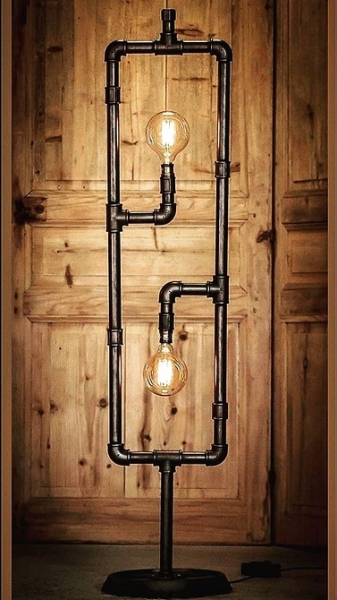 11 незвичайних ідей застосування в інтер'єрі водопровідних труб