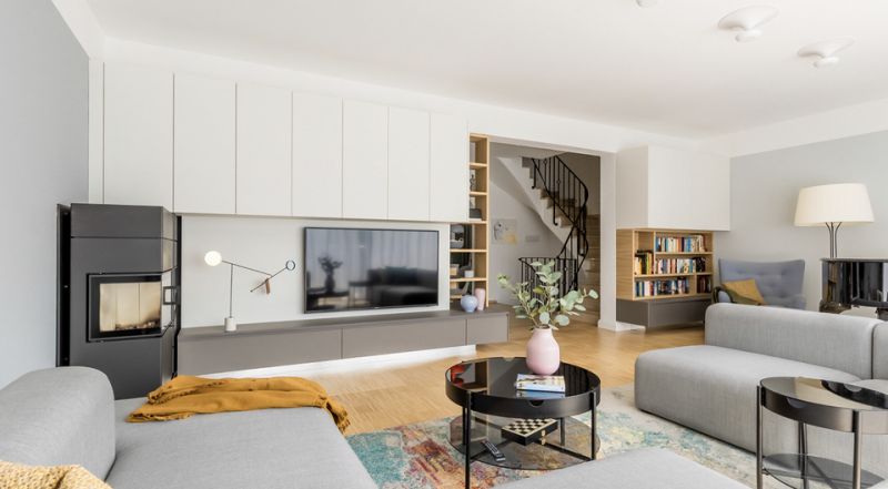 5 інтер'єрів з меблевою стінкою, які виглядають стильно (виявляється, це реально!)