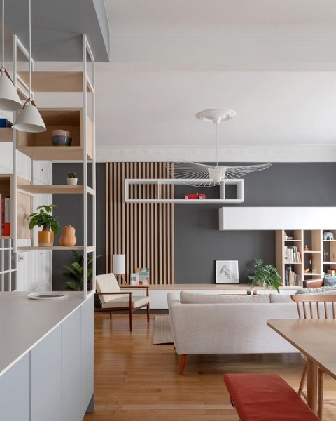 5 інтер'єрів з меблевою стінкою, які виглядають стильно (виявляється, це реально!)