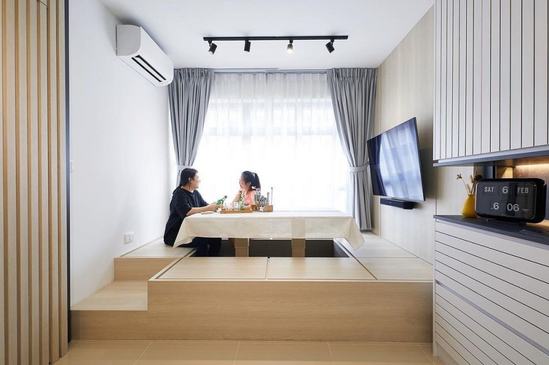 5 способов спрятать большой обеденный стол в интерьере