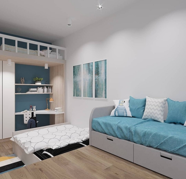 Функціональні Рішення Для Дому: 6 Ідей З Подіумами 8 - Ліжка Та Матраци 6 функциональных интерьеров с подиумом