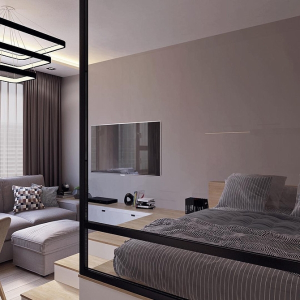 Функціональні Рішення Для Дому: 6 Ідей З Подіумами 6 - Ліжка Та Матраци 6 функциональных интерьеров с подиумом