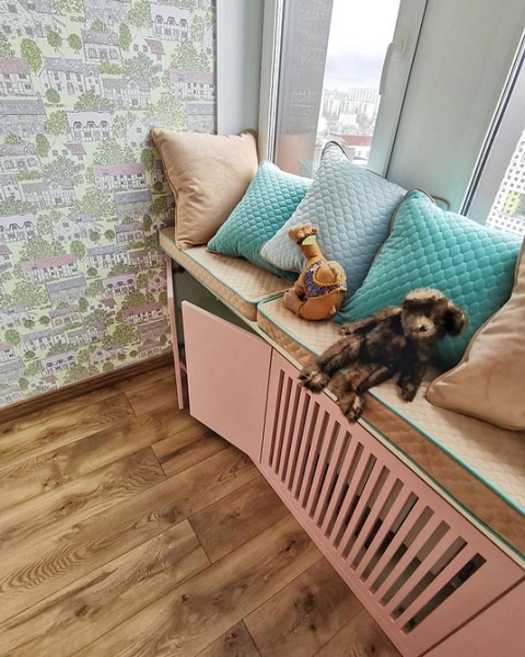 Диван На Підвіконні: Затишок Та Економія Простору Вдома 10 - Ліжка Та Матраци 6 советов тем, кто хочет оформить диванчик на подоконнике