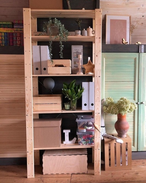 Ikea Альберт: 7 Геніальних Способів Застосування Стелажа! 2 - Ліжка Та Матраци 7 вариантов применения бюджетного стеллажа «Альберт» из ИКЕА в любом доме