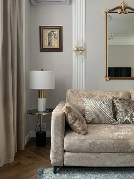 Бежевый диван: какой выбрать, с чем сочетать и как вписать в интерьер (84 фото)