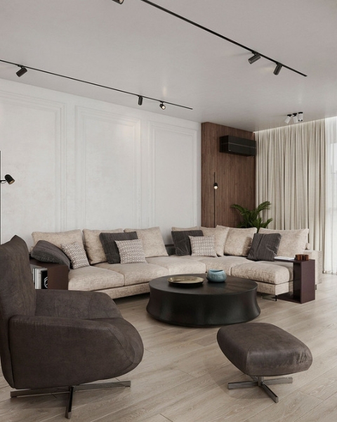 Бежевый диван: какой выбрать, с чем сочетать и как вписать в интерьер (84 фото)