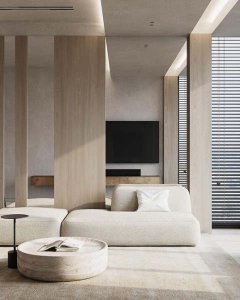 Бежевый диван: какой выбрать, с чем сочетать и как вписать в интерьер (84 фото)