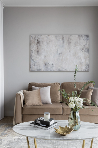 Бежевый диван: какой выбрать, с чем сочетать и как вписать в интерьер (84 фото)