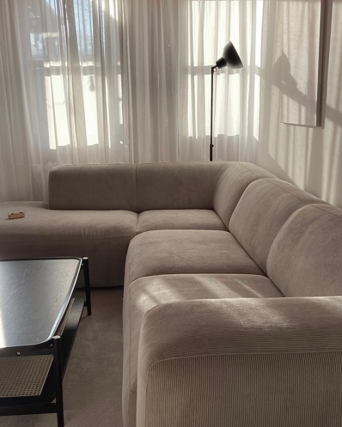 Бежевый диван: какой выбрать, с чем сочетать и как вписать в интерьер (84 фото)