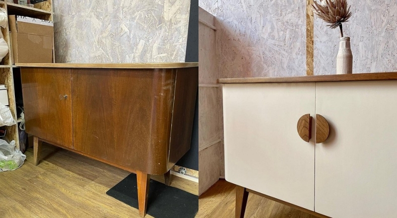 Потужні Радощі: Стильні Тумбочки, Які Змінять Ваш Інтер'Єр! 1 - Ліжка Та Матраци Що робити зі старою тумбочкою? 7 неймовірних прикладів (фото до і після)