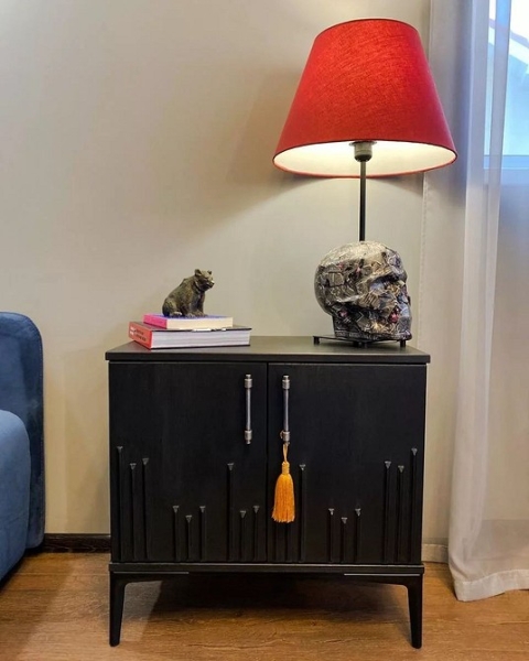 Потужні Радощі: Стильні Тумбочки, Які Змінять Ваш Інтер'Єр! 9 - Ліжка Та Матраци Що робити зі старою тумбочкою? 7 неймовірних прикладів (фото до і після)