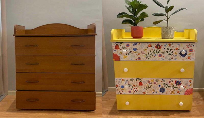Що робити зі старим комодом? 7 неймовірних перетворень (фото до і після)