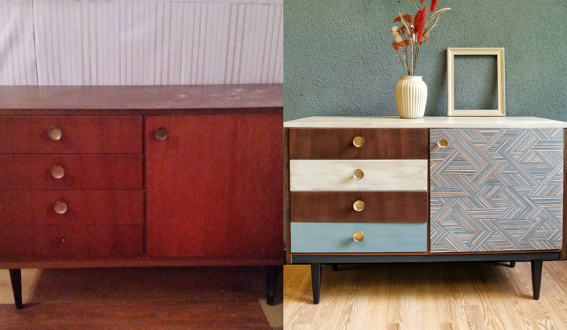 Що робити зі старим комодом? 7 неймовірних перетворень (фото до і після)