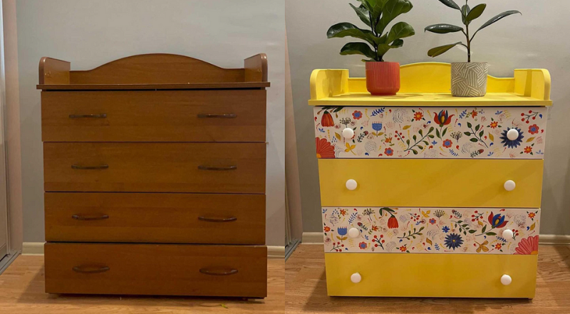 Що робити зі старим комодом? 7 неймовірних перетворень (фото до і після)