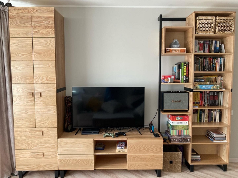 Меблі Ручної Роботи Кольору Світлий Ясень Світлий ясень в інтер'єрі: меблі ручної роботи