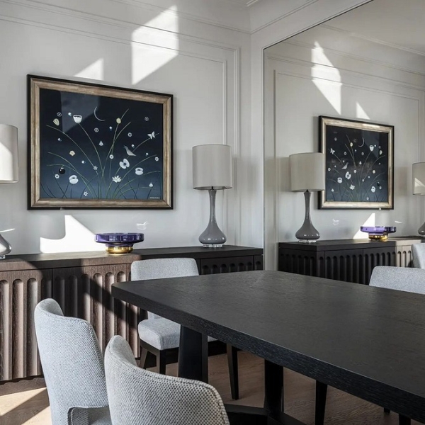 Поєднання кольору венге з іншими відтінками в інтер'єрі