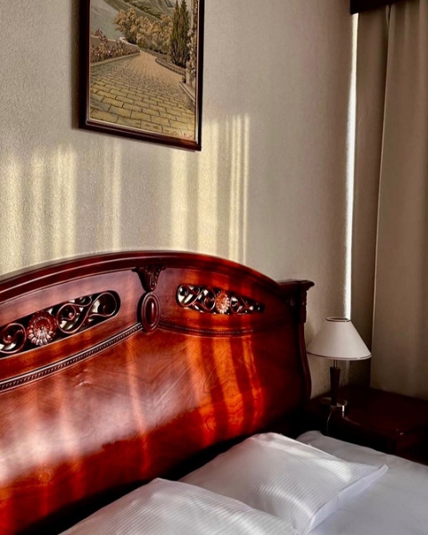 Інтер'єр з використанням червоного дерева