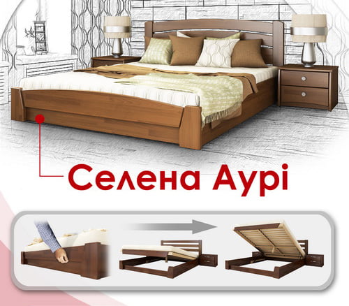 Інструкція зі складання ліжка з підйомним механізмом Селена Аурі 12 - Ліжка та матраци