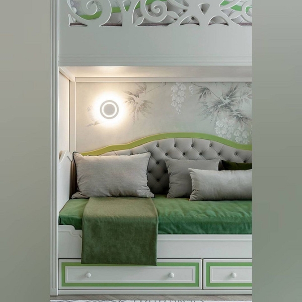 Из кареты — в квартиру: каретная стяжка в интерьере (52 фото)