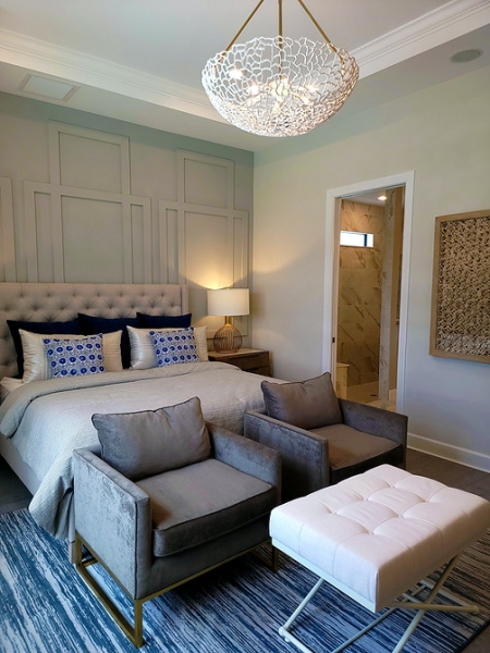 Из кареты — в квартиру: каретная стяжка в интерьере (52 фото)