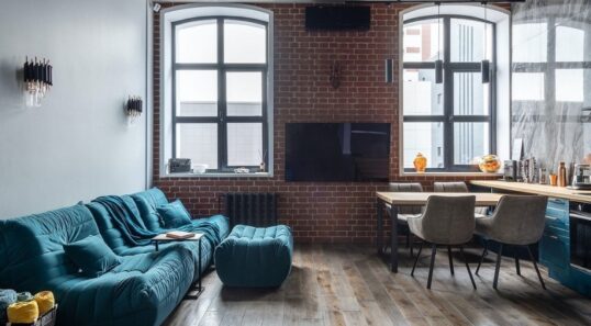 Блакитний диван в інтер'єрі: як обрати та поєднати? 57 - Ліжка та матраци