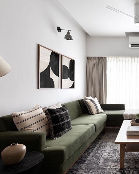 Як підібрати диван під колір стін: 7 вдалих поєднань