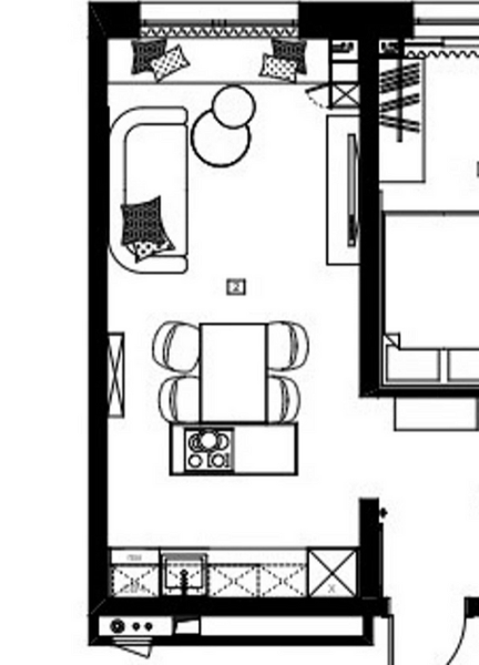 Як розставити меблі в кухні-вітальні? 9 вдалих планувань від дизайнерів
