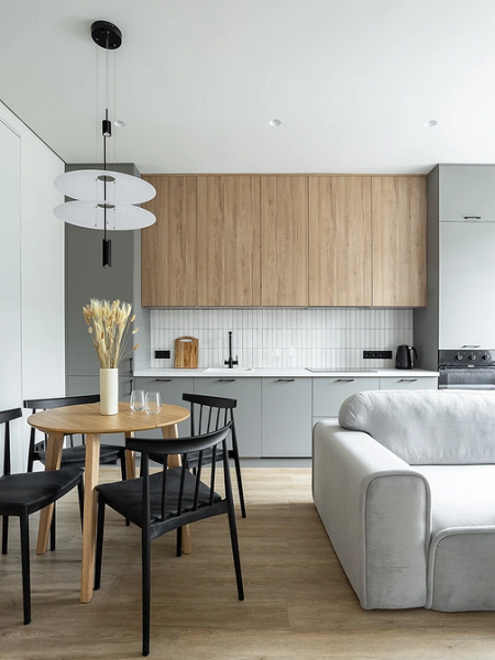 Як розставити меблі в кухні-вітальні? 9 вдалих планувань від дизайнерів