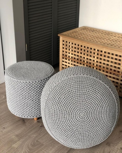 Як зробити пуф своїми руками: 7 можливих способів і детальний майстер-клас по виготовленню пуфа з старих коробок