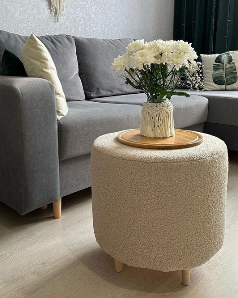 Як зробити пуф своїми руками: 7 можливих способів і детальний майстер-клас по виготовленню пуфа з старих коробок