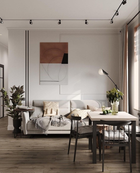 Диван На Ніжках В Інтер'єрі Стильний диван на ніжках: 53 модні приклади