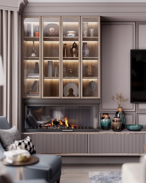 Каким должен быть сервант для гостиной в современном стиле