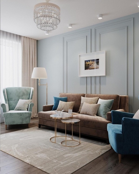 Коричневий Диван В Інтер'єрі Коричневий диван в інтер'єрі: як вибрати, де поставити і з чим поєднувати, 100 фото