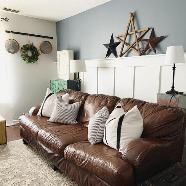 Шкіряний Диван: Як Вибрати, Доглядати Та Стильно Вписати В Інтер'Єр 20 - Ліжка Та Матраци Шкіряний диван: як вибрати і вписати в інтер'єр + 70 красивих фото