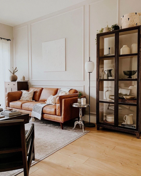 Шкіряний Диван: Як Вибрати, Доглядати Та Стильно Вписати В Інтер'Єр 22 - Ліжка Та Матраци Шкіряний диван: як вибрати і вписати в інтер'єр + 70 красивих фото