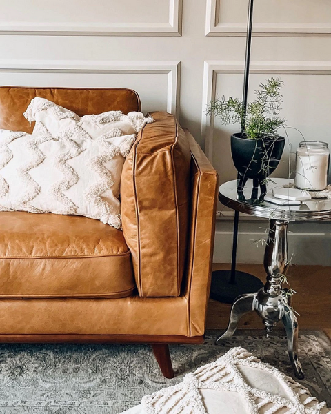 Шкіряний Диван: Як Вибрати, Доглядати Та Стильно Вписати В Інтер'Єр 13 - Ліжка Та Матраци Шкіряний диван: як вибрати і вписати в інтер'єр + 70 красивих фото