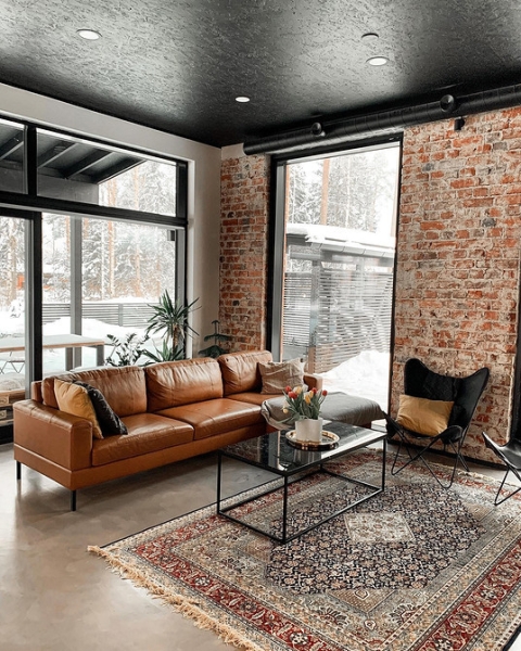 Шкіряний Диван: Як Вибрати, Доглядати Та Стильно Вписати В Інтер'Єр 10 - Ліжка Та Матраци Шкіряний диван: як вибрати і вписати в інтер'єр + 70 красивих фото