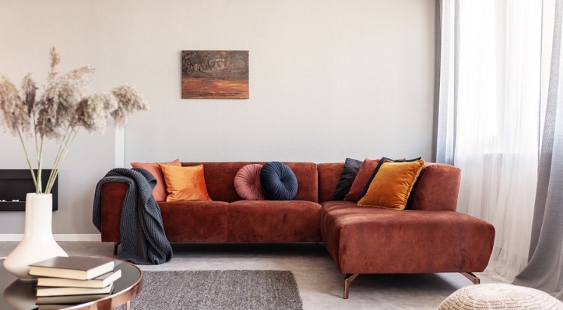 Червоний диван в інтер'єрі: найкращі відтінки, поради з вибору та 100 фотоприкладів