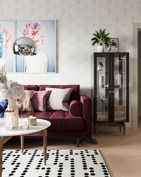 Червоний диван в інтер'єрі: найкращі відтінки, поради з вибору та 100 фотоприкладів