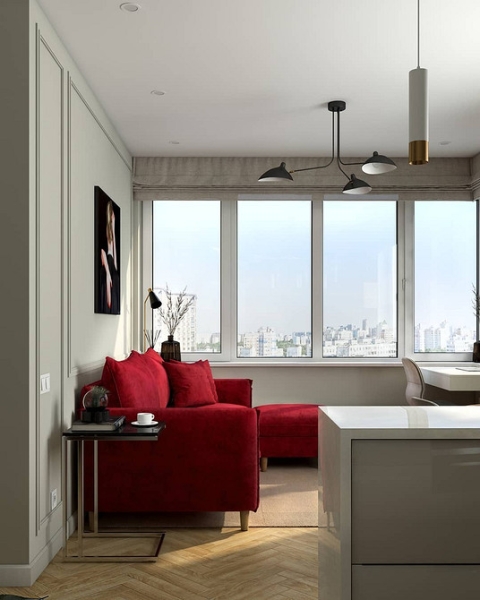 Червоний диван в інтер'єрі: найкращі відтінки, поради з вибору та 100 фотоприкладів