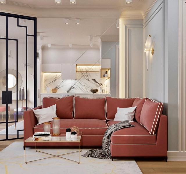 Червоний диван в інтер'єрі: найкращі відтінки, поради з вибору та 100 фотоприкладів