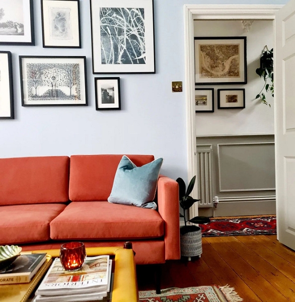 Червоний диван в інтер'єрі: найкращі відтінки, поради з вибору та 100 фотоприкладів