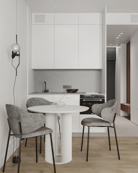 Круглий стіл в інтер'єрі: поради по вибору та 77 красивих фото