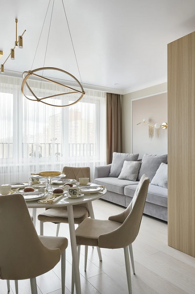 Круглий стіл в інтер'єрі: поради по вибору та 77 красивих фото