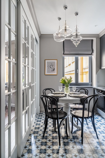 Круглий стіл в інтер'єрі: поради по вибору та 77 красивих фото