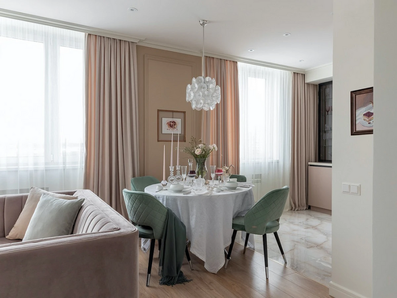 Дизайн інтер'єру з круглим столом: створюємо атмосферу затишку