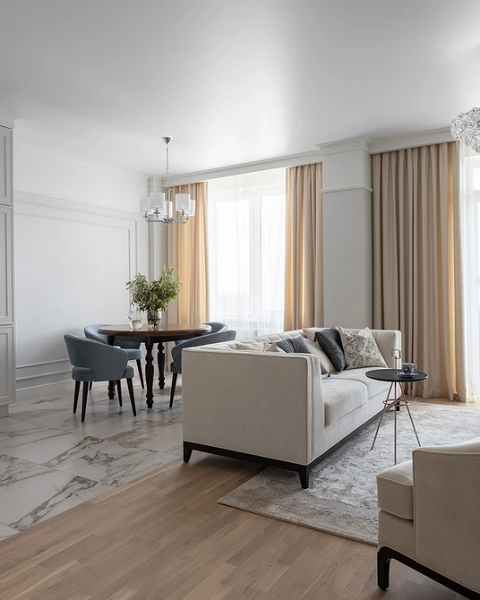 Круглий стіл в інтер'єрі: поради по вибору та 77 красивих фото