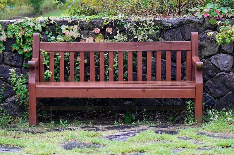 Лавочка з дерева своїми руками зі спинкою: готовий чертеж і інструкція